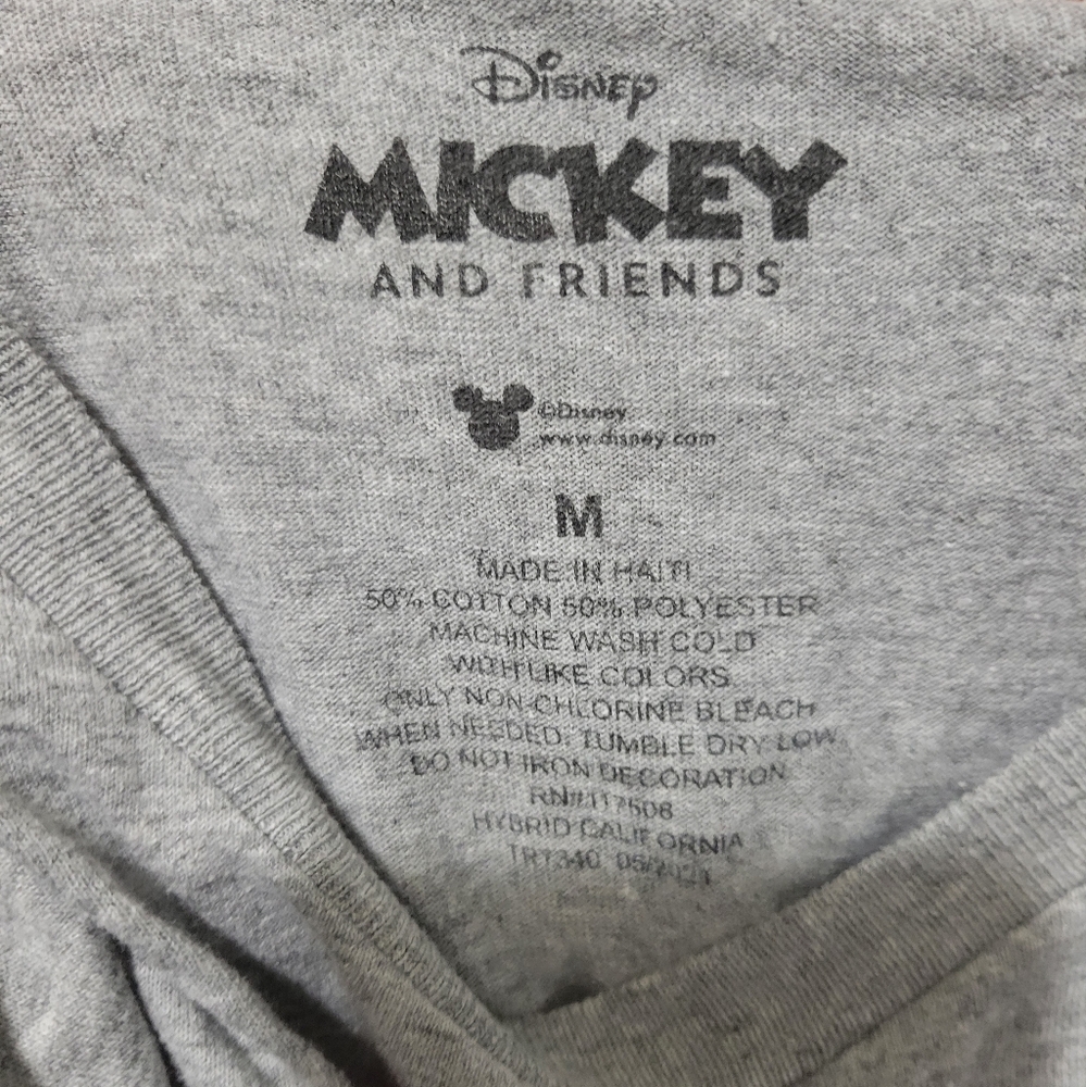 Disney Mickey Mouse And Friends Boys Graphic T-Shirt Medium - Picture 3 of 3